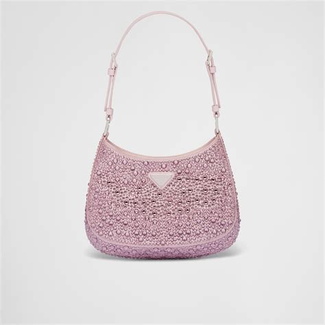 prada cleo crystal pink